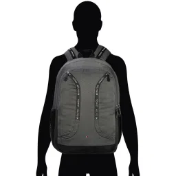 Tommy Hilfiger 32.65 Ltrs Grey Large Laptop Backpack image 2