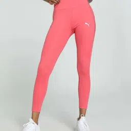 Puma Pink High Rise Sports Tights-image-10