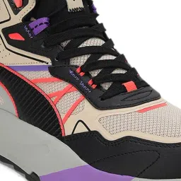 Puma Men's Trinity Mid Hybrid Beige Ankle High Sneakers image 4