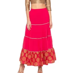 Globus Pink Printed Skirt image 1