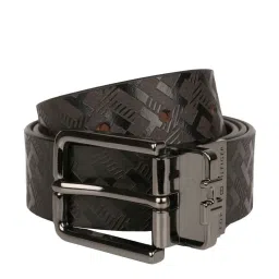 Tommy Hilfiger Black & Tan Leather Reversible Belt for Men image 1