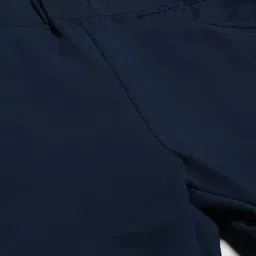 BRINNS Blue Regular Fit Mid Rise Knitted Trousers image 5