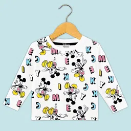 YK Disney Boys Mickey Mouse Printed Round Neck T-Shirt With Pyjama image 4