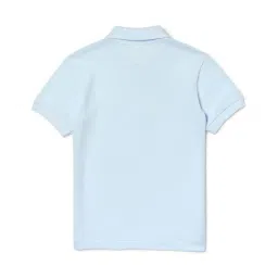 Lacoste Boys Blue Petit Pique Polo T-Shirt image 2