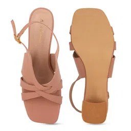 Mast & Harbour Strappy Block Heels Sandals image 5