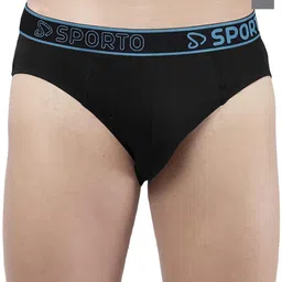 Sporto by Macho Pack Of 2 Cotton Mid-Rise Basic Briefs-image-59