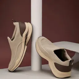 Campus Men's REASON Beige Walking Shoes-picture-10