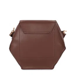 Bagsy Malone Roasted Brown Solid Sling Bag image 2