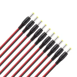 FEDUS DC Power Pigtail Connectors 30 cm for CCTV Surveillance Camera (Pack of 20 Pcs)-picture-45