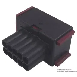 AMP - TE CONNECTIVITY HOUSING, RCPT, JPT CONTACT, 1-963214-1-picture-43
