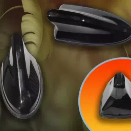 Auto Pearl Premium Quality Car Black Shark Fin Replacement Signal Receiver FA47 Swift 2018 2022 Hidden Vehicle Antenna image 3