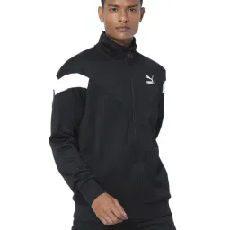 Puma Black Regular Fit Sports Jacket-picture-25