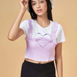 Coolsters by Pantaloons Kids Purple & White Cotton Printed T-Shirt Set-picture-25