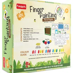 Funskool Finger Painting Animal Kingdom Activity Kit - Multicolour image 2