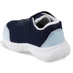 Jazzy Juniors KIds Play Text Designed Velcro Closure Sneakers - Navy image 5