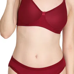 Liigne Pack Of 2 Everyday Padded Bra Pure Cotton Lingerie Set image 3