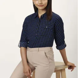 Annabelle by Pantaloons Blue Printed Top image 4