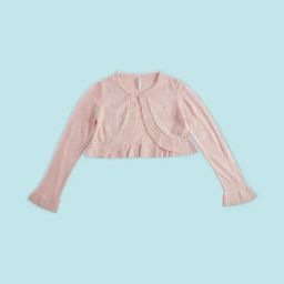 Pantaloons Junior Pink Cotton Embellished Full Sleeves Sweater-picture-34
