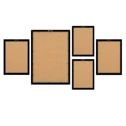 999store Grey & Yellow Nature Multi Frame Painting image 4