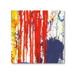 999store Red & Blue Abstract Modern Painting For Office image 2