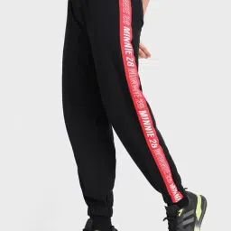 Bewakoof Black Regular Fit Joggers-picture-41