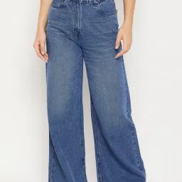 MADAME Navy Mid Rise Jeans-picture-34