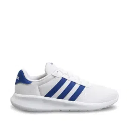 Adidas Men's LITE RACER 3.0 White Running Shoes-image-89