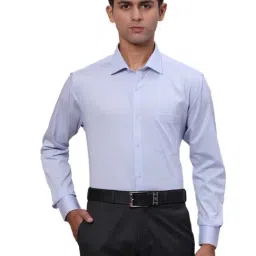 Park Avenue Blue Slim Fit Shirt-picture-35