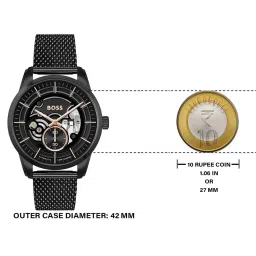 BOSS 1514035 Sophio Automatic Analog Watch for Men image 4