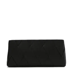 CALVIN KLEIN Black Woven Medium Cross Body Bag image 2