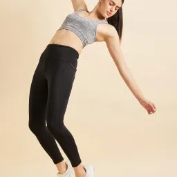 Sweet Dreams Black Cotton Tights image 4