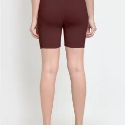 Gracit Red & Brown Cotton Sports Shorts - Pack Of 3 image 5