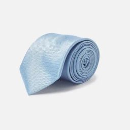 Allen Solly Light Blue Embroidered Formal Tie-picture-46