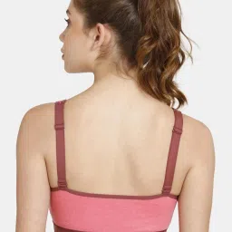 Rosaline by Zivame Red Sports Bra image 2