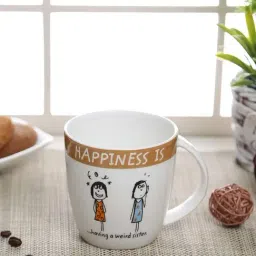 Clay Craft Multicolor Ceramic Milk Mugs (270 ml) - Set of 1-picture-22