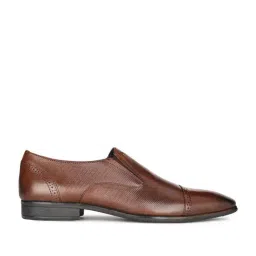 Hush Puppies by Bata Men's NIGEL E Brown Loafers-image-94