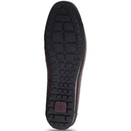 Rare Rabbit Men's Burgundy Loafers image 4