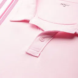 Sztori Plus Size Regular-Fit Striped Pure Cotton T-shirt image 4