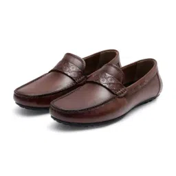 Rare Rabbit Men's Tan Loafers image 4