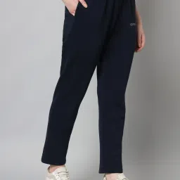 GRIFFEL Navy Printed Track Pants image 4