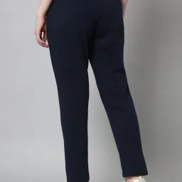 GRIFFEL Navy Printed Track Pants image 2