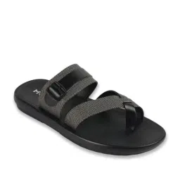 Mochi Black Cross Strap Sandals image 2