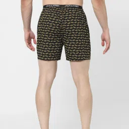 Jack & Jones Black Regular Fit Printed Boxers image 2