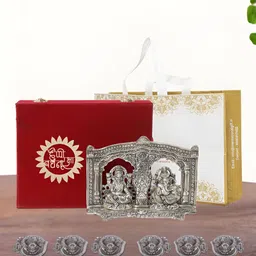 INTERNATIONAL GIFT Silver-Toned Religious Idol Showpiece-picture-31