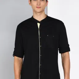 Kuons Avenue Black Slim Fit Shirt-picture-46