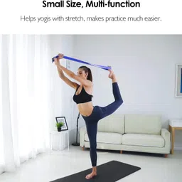 Fashnex Yoga Belt for Women and Men - Yoga Strap for Stretching with Extra Safe Adjustable D-Ring Buckle - Durable and Comfortable image 5