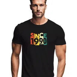 Tantra Men Typography Printed Applique T-shirt-image-8