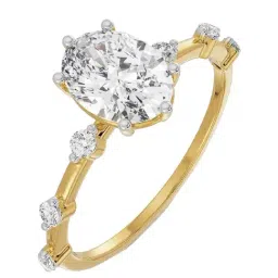 Emori 14k Yellow Gold & Diamond Oval Engagement Ring-picture-41