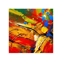 999store Multicolor Printed Abstract Background & Wall Paintings image 2