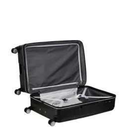 CALVIN KLEIN FLY CONTROL Black 8 wheels Large Hard Cabin Trolley Bag image 5